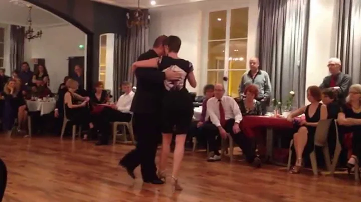 Sergio Wolf & Chantal Heck dancing Caf Dominguez b...