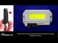 2. Learn how to complete the first start setup on your RVsecure PlatinumX Genesis alarm system.
