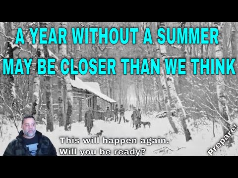 ARE YOU READY FOR - A YEAR WITHOUT A SUMMER - THIS WILL HAPPEN AGAIN - PREPARE!
