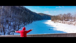 A journey across a frozen river