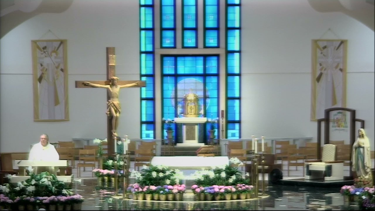 Homily from Monday, April 19, 2021, 8:15am Mass, Msgr.  Michael Muhr