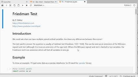 Python - Friedman test