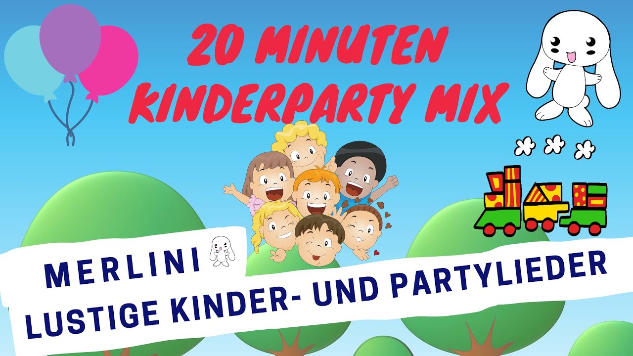 Silvesterparty Mix | Kinderlieder zum Tanzen | Merlinis beste Kinderlieder und Partyhits nonstop