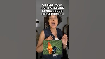 VOWEL MODIFICATION for Singing High Notes!  We need it!