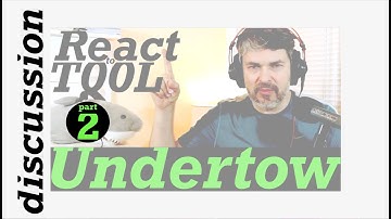 pt2 Tool Album React | Undertow (song) ~ discussion