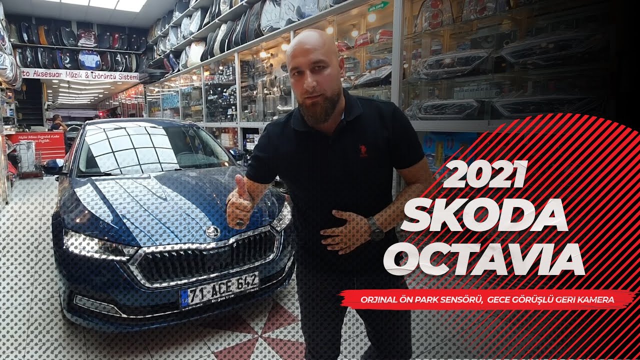 2021 Skoda Octavia // Orjinal Ön Park Sensörü,  Gece Görüşlü Geri Kamera