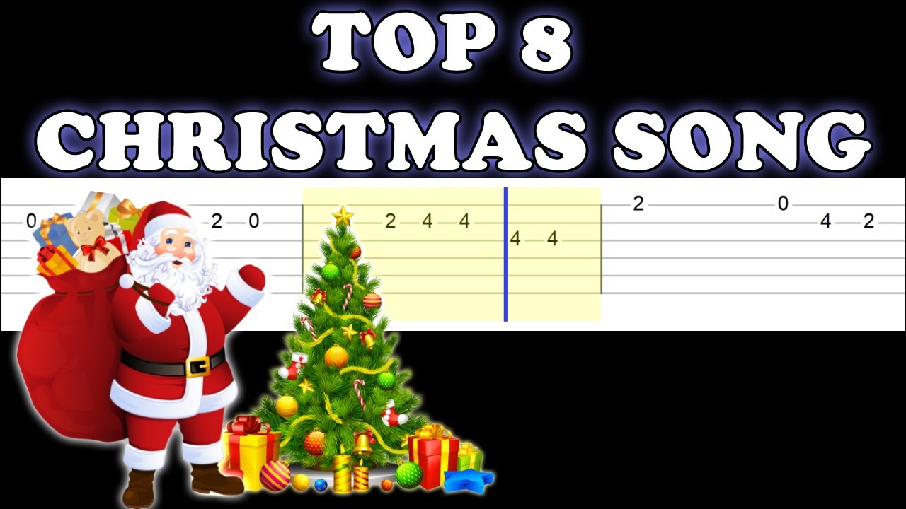 top-8-christmas-songs-easy-guitar-tabs-tutorial-youtube