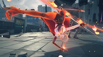 ZZZ Evelyn new Buffed Dash Attack Animation in Slow Speed