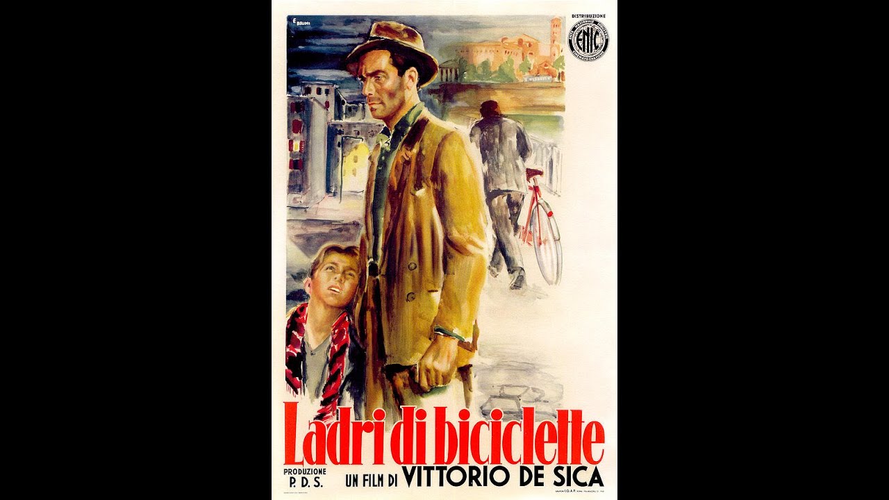 Bicycle Thieves - Vittorio De Sica (1948) | Full movie | English audio w/ english subtitles