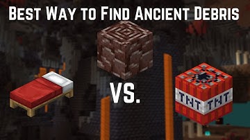 Whats the BEST Way to Find Ancient Debris?? Minecraft 1.16