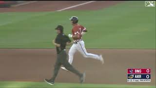 Petey Halpin LAUNCHES a Solo Home Run! | Cleveland Guardians Prospect | 6/24/2023