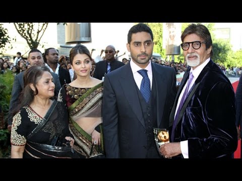 Bachchan Family is Upsit feom Aishwarya