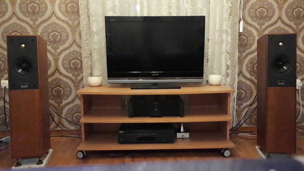 Epos M15 speakers with Rotel RB 1070 amplifier