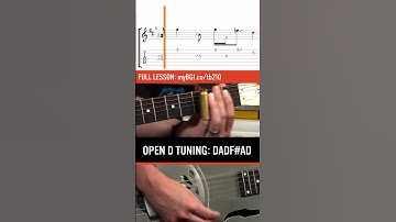 Swampy Slide Blues in Open D Tuning