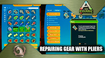 Pixark - How to Repair Gear - Pliers Tutorial