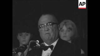 J Edgar Hoover Hits Out At Critics In Chicago Speech