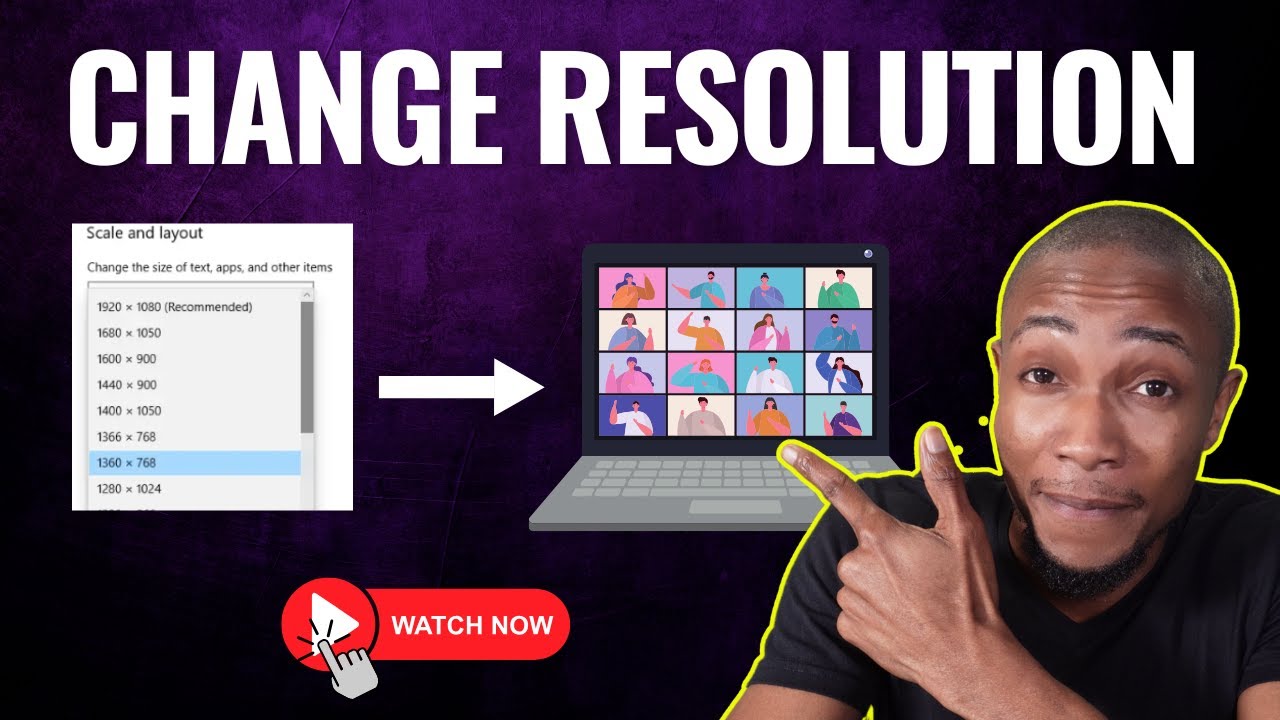 How to Change Screen Resolution on Windows - YouTube
