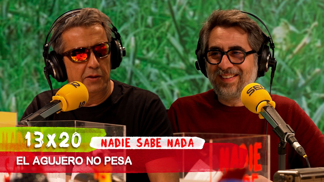 NADIE SABE NADA 13x20 | El agujero no pesa