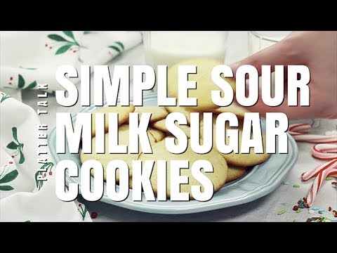 Video: Sour Milk Cookie Recipe