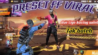 PRESET ALIGHTMOTION FF|| PANTUN JARJIT 2 3 KUCING SALEH🎶 ||VIRAL TIKTOK TERBARU