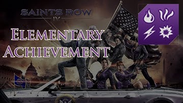 Saints Row 4: Elementary Achievement