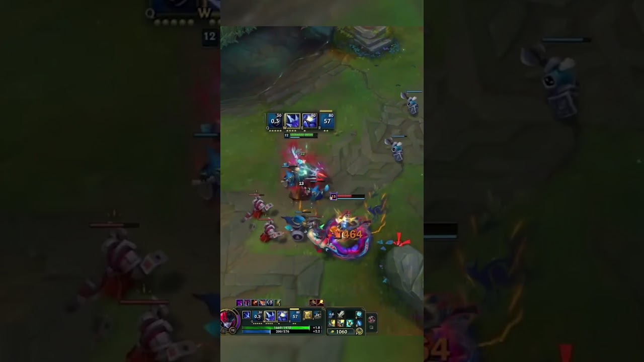 Aposto que a queen não esperava esse dano #shorts #leagueoflegends