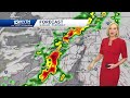 Scattered storms return late monday into tuesday across central alabama