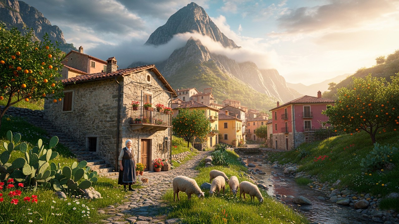 Самая красивая горная деревня Италии — выглядит слишком идеально