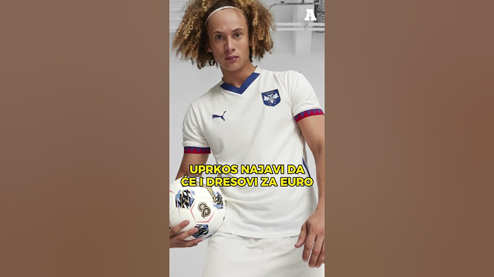 OVO JE DRES SRBIJE ZA EURO 2024 U NEMAČKOJ! 🇷🇸🇩🇪 #fudbal #srbija #euro #euro2024 #viral #video