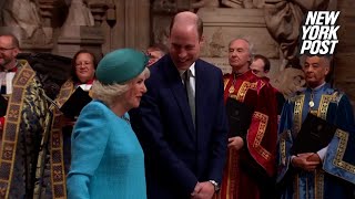 Prince William breaks cover with Queen Camilla at royal event — but Kate stays out of public eye