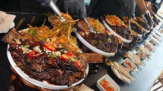 TOP4, Amazing! Special ribs (Seasoned beef with various flavors, pork ribs) / Korean Street Food
