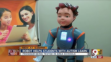 Milo The Robot helps kids with autism  learn social skills