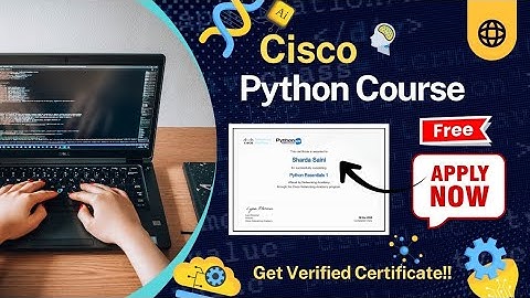 Free Online Cisco Python Course with Certificate | Python Course Certificate Online