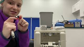 Midmark Dental Handpiece Set Up