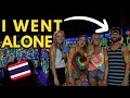 I went to the full moon party in thailand alone