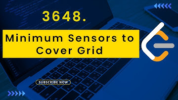 Minimum Sensors to Cover Grid | LeetCode 3648(Medium) | Constant Time | Biweekly Contest 163 | C++
