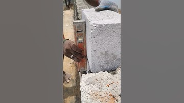 Hallowblock construction | #construction #shortsfeed #skills #amazingshorts #hardwork #cement