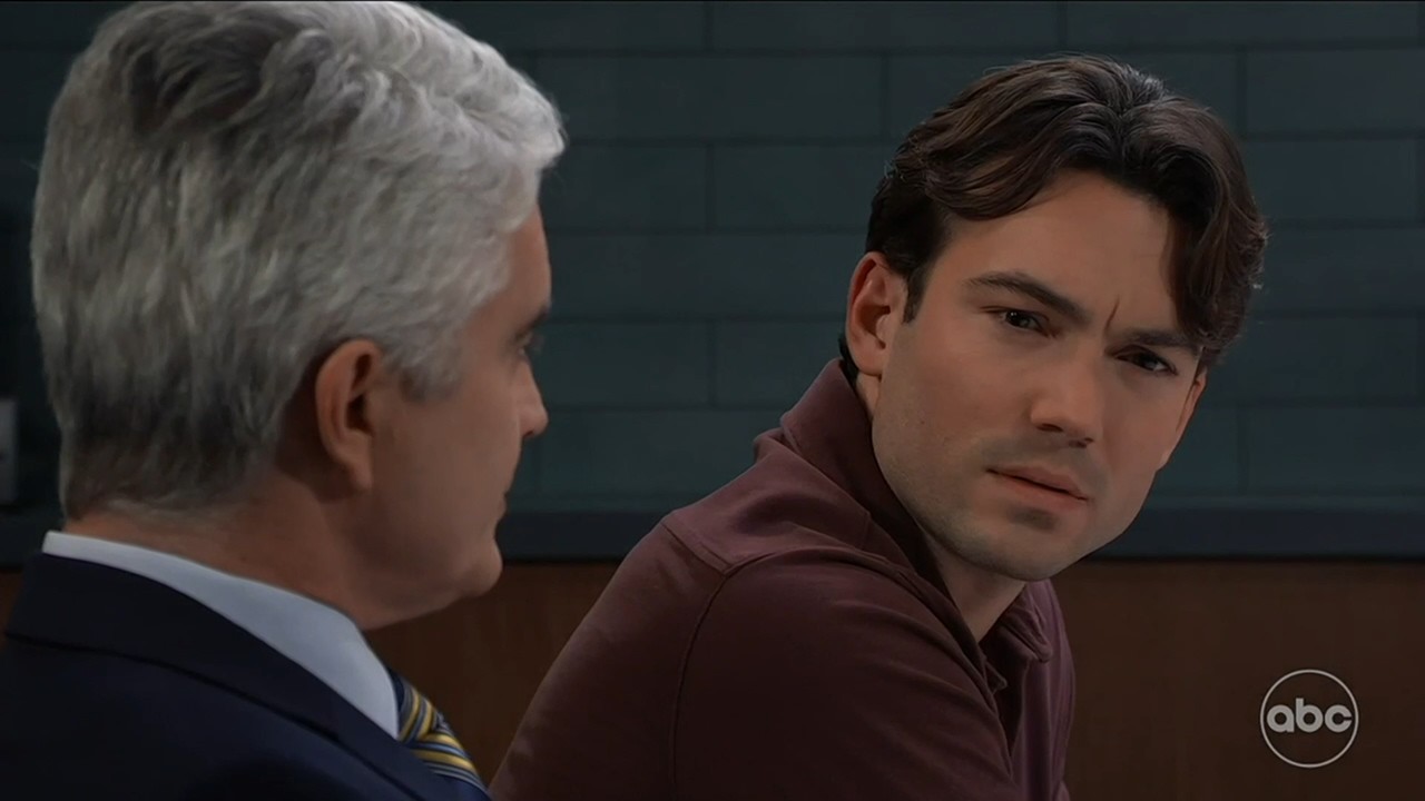 Ric Helps Michael Point Out Chase's Involvement With His Keys on General Hospital (Feb. 19, 2026)