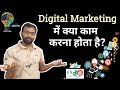 Digital Marketing Main Kya Kaam Karna Hota Hai |  What is Involved in a Digital Marketing Job?