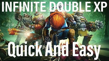 Deep Rock Galactic infinite double xp missions glitch