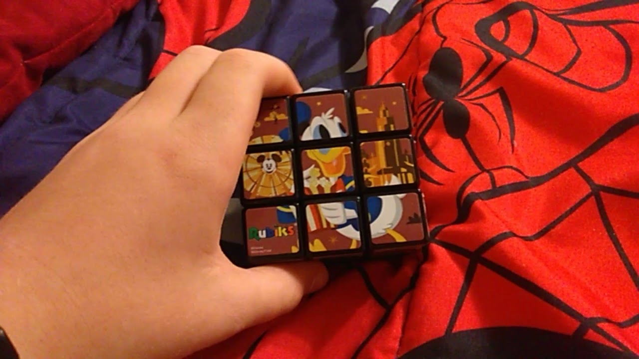 My First 3X3 Disney Rubik'S Cube!!!!!!🤗 And Just A 3X3 Rubik'S Cube