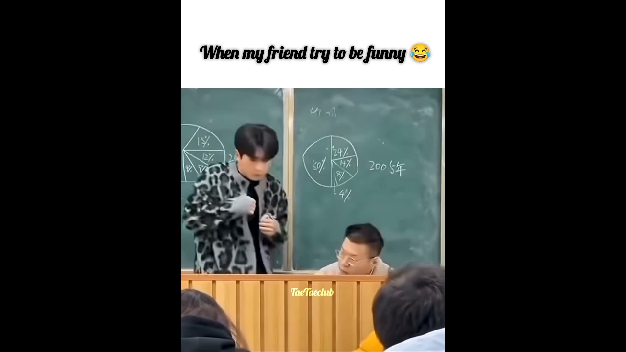 when my friend try to be funny 😂#bts #100k #btsarmy #shortvideo #fypviral