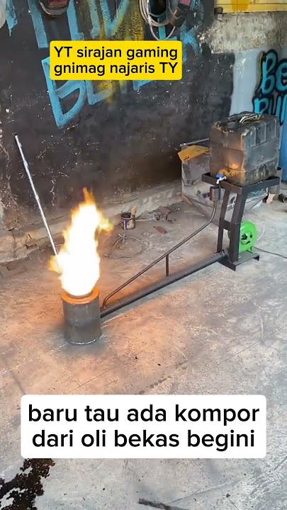 I JUST KNOW THERE'S A STOVE MADE FROM USED OIL LIKE THIS #shorts