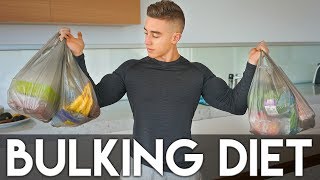 MY BULKING DIET: Meal By Meal | Shopping and Cooking- Zac Perna