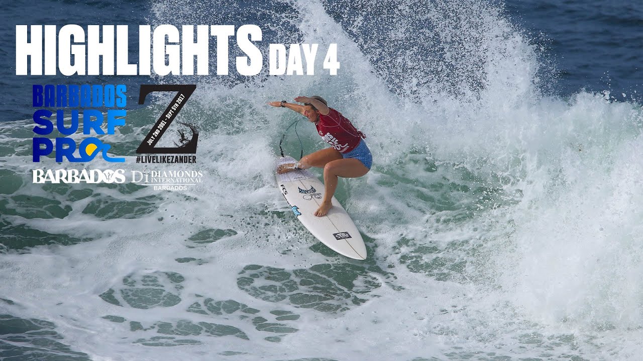 Highlights from Day 4 of the BTMI Barbados Surf Pro and Live Like Zander Junior Pro