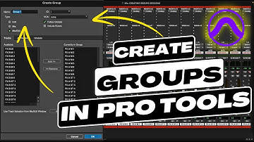 How To Create Groups In Pro Tools | EASY BEGINNER TUTORIAL