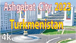 Ashgabat City , Turkmenistan 4K By Drone 2023 Resimi