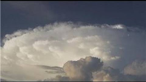 Environmental Science & Weather : How Thunderstorms Form