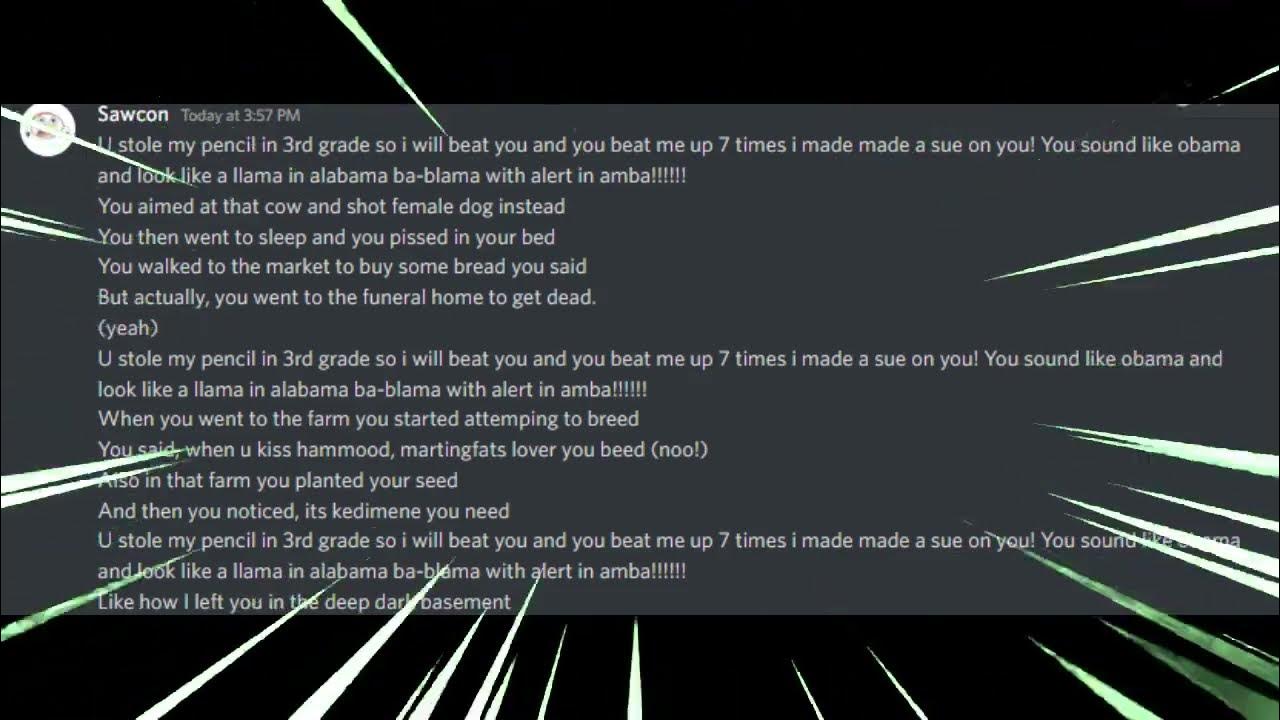 When A Discord Mod Roasts You... (Arrlyas_anime distrack) YouTube