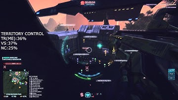 Planetside 2 crazy last 45 seconds alert win!